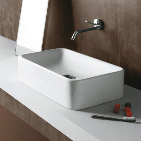 Накладная раковина Simas Flow FL12bi 53 см фото