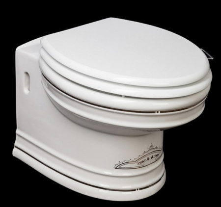 Унитаз подвесной Boheme Puro 954-CH хром фото