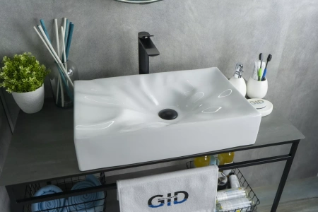 Накладная раковина GID N9461 57x36 фото