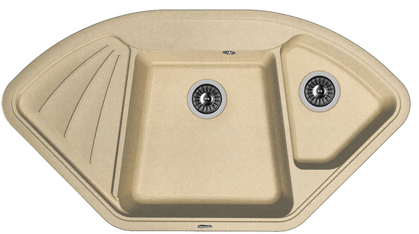 Кухонная мойка КАПРИ Florentina 20.185.J1060 бежевый фото