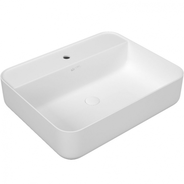 Накладная раковина с донным клапаном OWL 1975 Vinkel OWLB191006 50x40 фото