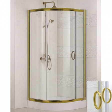 Душевой уголок Cezares Modena MODENA-R-1-90-C-G-L(R) 90x90 см фото