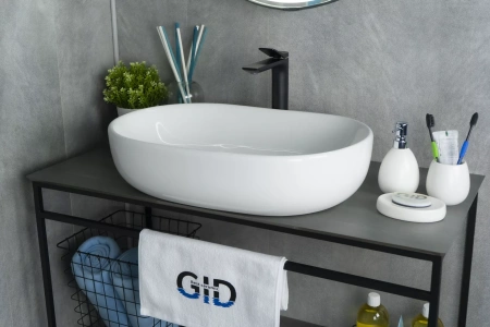 Накладная раковина GID 9026А 60х40 фото
