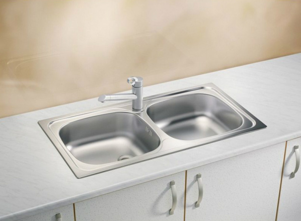 Мойка для кухни Alveus Basic 70 (Satin), слив 60 мм фото