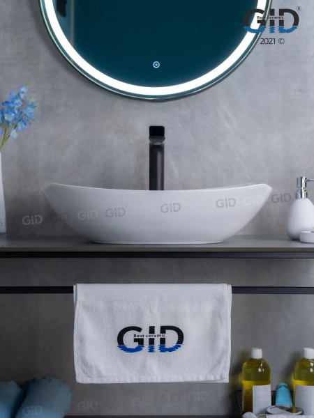 Накладная раковина Gid N9137 56x39 фото
