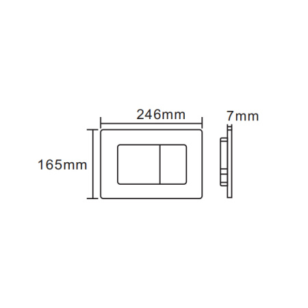 Кнопка смыва Cerutti SPA CR02CG шампань золотой фото