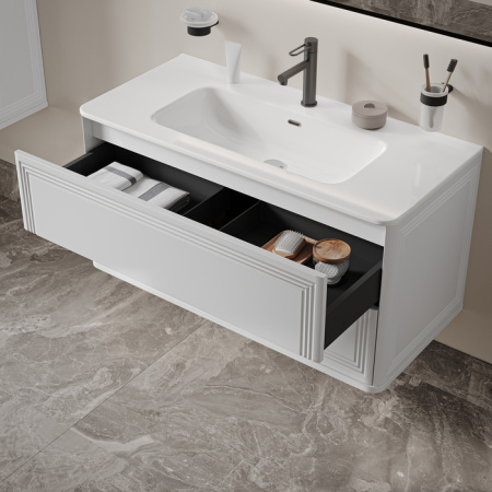 Тумба с раковиной Iddis Oxford Neo OXN10W0i95K 100 см, белая фото