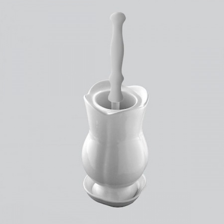 Ершик для унитаза напольный Devon & Devon Emily MIL518E/BI фото