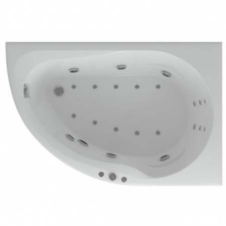 Акриловая ванна Aquatek Вирго без гидромассажа 150x100 R с фр. экраном фото