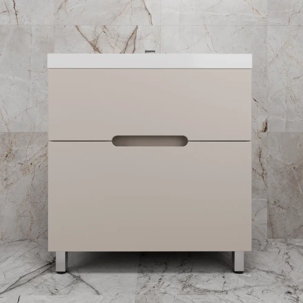 Тумба напольная Style Line Матис 80 ЛС-00002437 крем фото