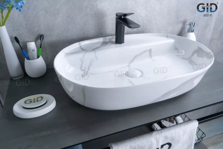 Накладная раковина GID Mnc346C 61x41 фото