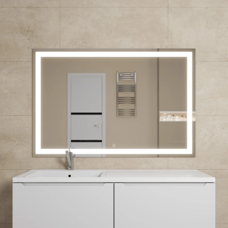 Зеркало с подсветкой и обогревом Uperwood Tanos 120 291020272 фото