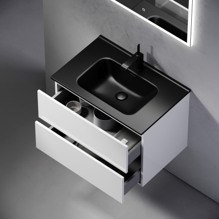 Тумба под раковину Sancos Urban UR70W белый глянец фото