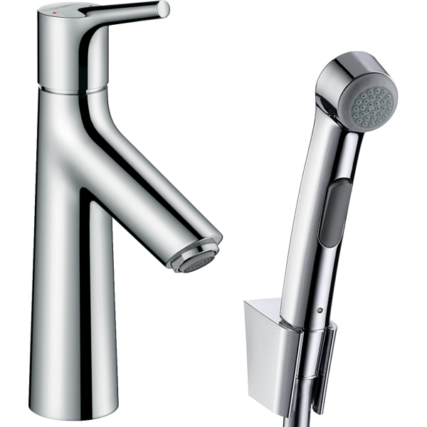 Смеситель для раковины с гигиеническим душем Hansgrohe Talis S 72290000 фото