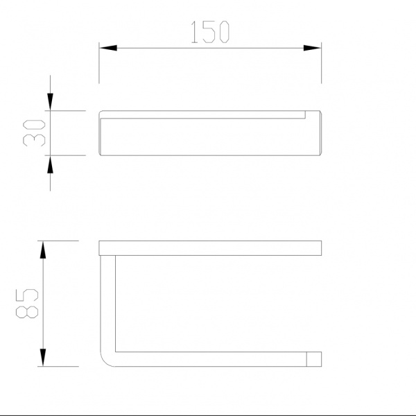 Держатель для туалетной бумаги Abber Westen AA1731B черный матовый фото
