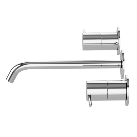 Смеситель для раковины настенный Cezares Leaf LEAF-BLI3L-L-01-W0 фото