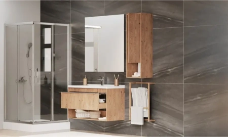 Тумба под раковину Акватон Хоуп 100 1A287401HP6C0 орех фото