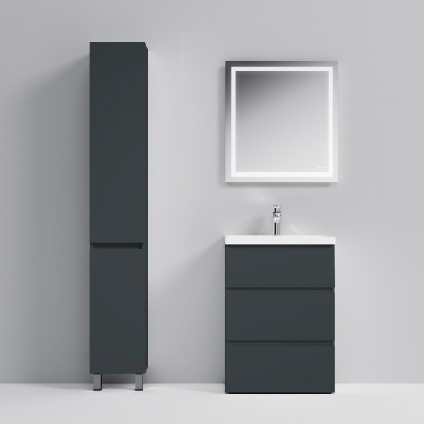 Тумба под раковину напольная AM.PM GEM S M91FSX0602GM графит матовый 60 см фото