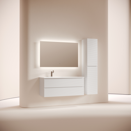 Тумба под раковину Sancos Folk FL120LW белая фото