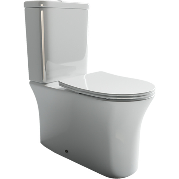 Унитаз компакт безободковый Ceramica Nova Star CN1904-B с сиденьем с микролифтом фото