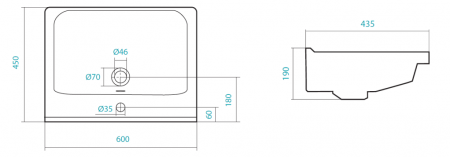 Раковина АСБ Мебель Миранда 60 22336 фото