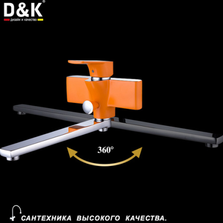 Смеситель для ванны с душем D&K Kunste Berlin DA1433313 фото
