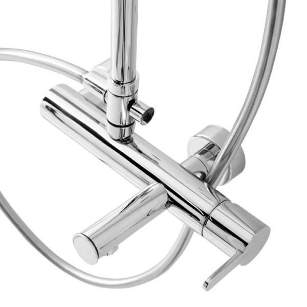 Душевая система (стойка) Cezares Leaf LEAF-CVDA-30-01 хром фото