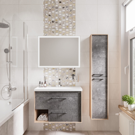 Зеркало для ванной Grossman Sirius 80 128070 фото