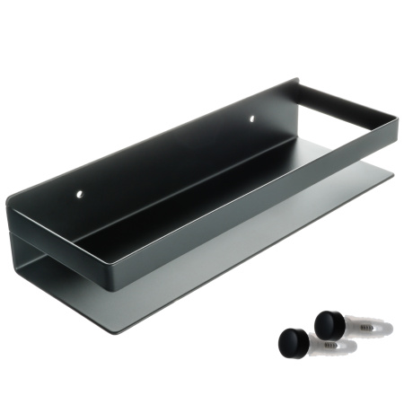 Металлическая полка Fixsen Hotel FX-31003G черная фото