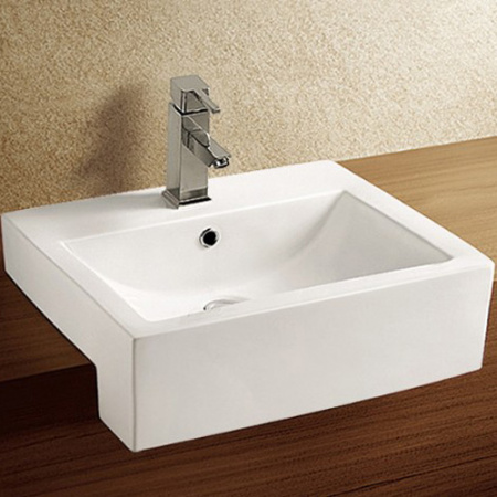 Раковина полувстраиваемая WeltWasser Deilbach DEILBACH 4012 52х43 фото