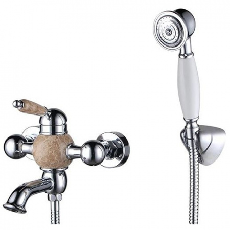 Смеситель для ванны с душем Kaiser Wood-Stone 61222 фото