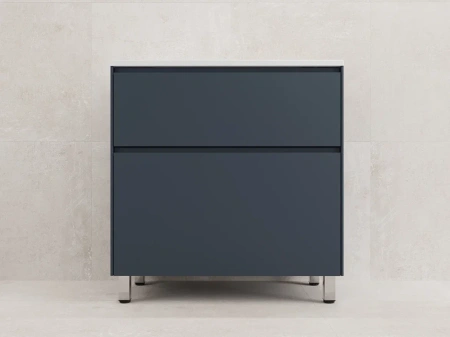 Тумба напольная под раковину Style Line Лима 80 ЛС-00002351 графит фото