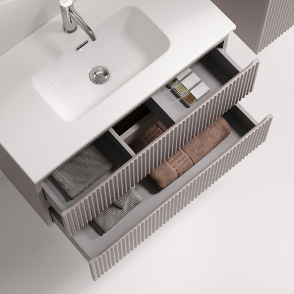 Тумба под раковину Sancos Snob R SNR80/39SM Doha Soft фото