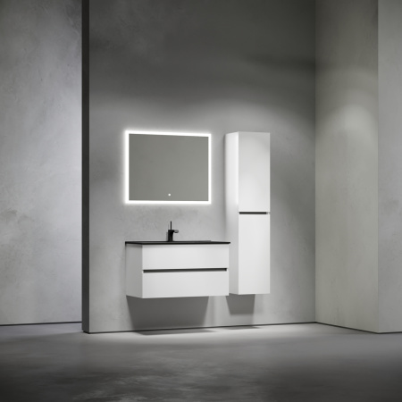 Тумба под раковину Sancos Urban UR90W белый глянец фото