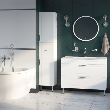 Тумба с раковиной Iddis Oxford OXF10W1i95K фото