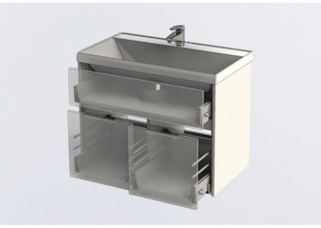 Тумба с раковиной Aquanet Латина 80 00212836 фото