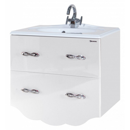 Тумба под раковину Bellezza Версаль-80 белая фото