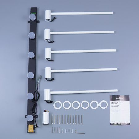 Электрический полотенцесушитель Abber Charme AH4005MW белый матовый фото