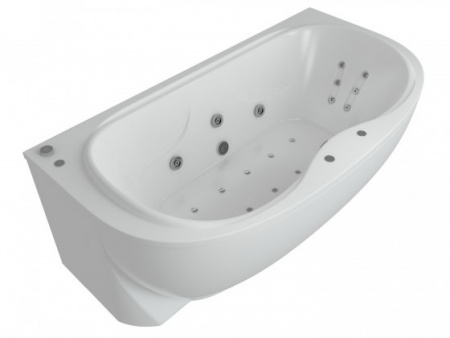 Акриловая ванна Aquatek Мелисса без гидромассажа 180x95 с каркасом и экраном фото