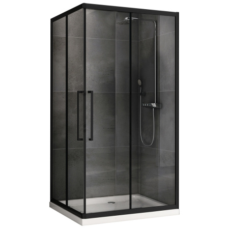 Душевой уголок ABBER Schwarzer Diamant AG02129BH 120x90 фото