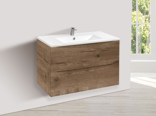 Тумба под раковину Vincea Mia 80 VMC-2MC800VO V.Oak фото