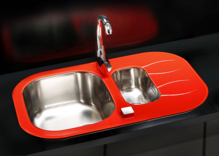 Мойка для кухни Alveus Wave 30 Красный фото