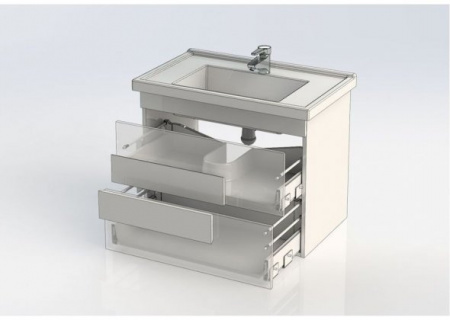 Тумба с раковиной Aquanet Мадейра 80 00213050 фото