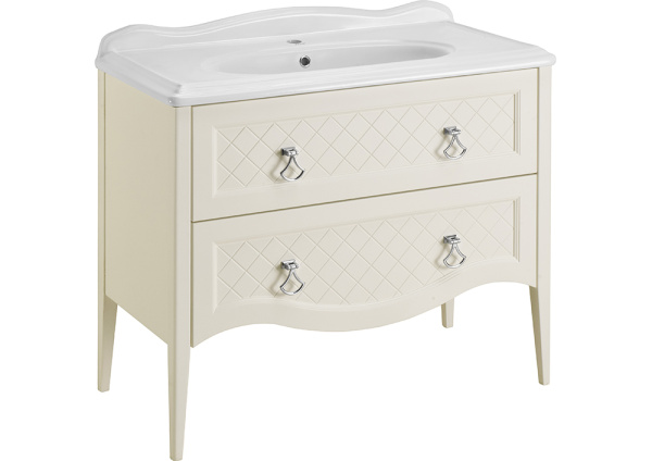 Тумба с раковиной ASB Woodline Верано 100 11991 фото