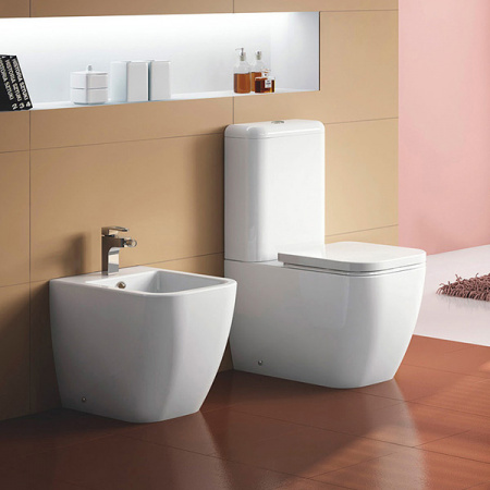 Унитаз напольный с бачком BelBagno Alpina BB10100CP фото