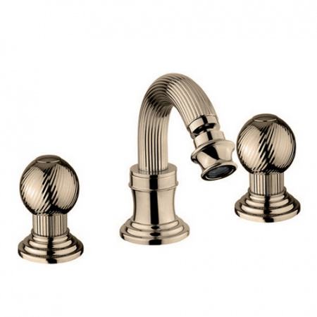 Смеситель для биде двухвентильный Cezares Olimp OLIMP-BBS2-02-M бронза фото