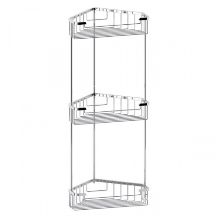 Полочка-решетка трехуровневая треугольная FBS Ryna RYN 009 фото