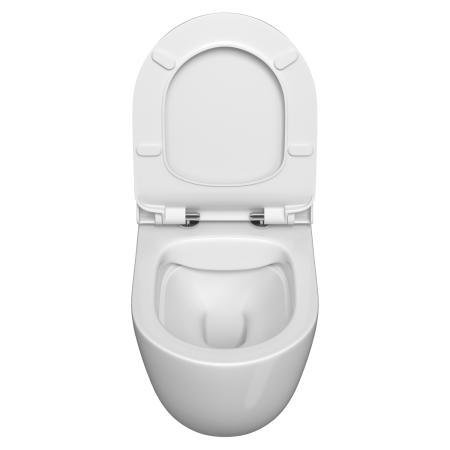 Подвесной унитаз безободковый VitrA Mia Round (Мия Раунд) 7510B003-0075 фото