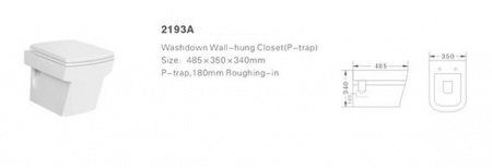 Унитаз подвесной Laguraty 2193A фото