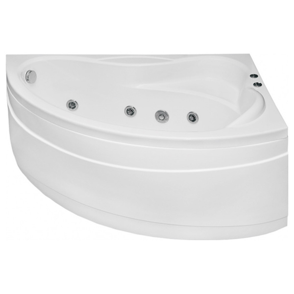 Ванна акриловая с гидромассажем Bas Вектра 150х90 R фото